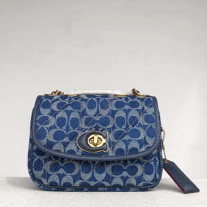 Coach Quilted Pillow Madison Shoulder Bag - Blue 51176