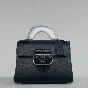 Coach Morgan Top handle Modern Retro Handbag - Black 63200