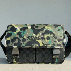 Coach Amouflage Print League Messenger Bag 61552