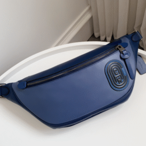 Coach C Family Men Sports Waist Bag - Blue 77026