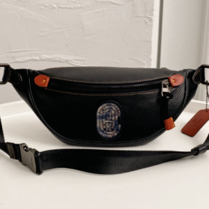 Coach Rivington Men's Waist Bag - Black 18091