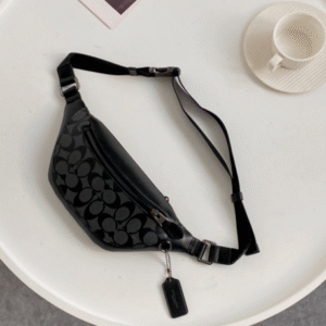 Coach Mini Waist Bag - Black 39985