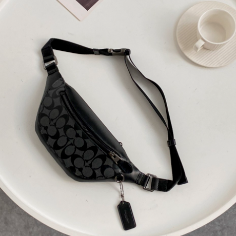Coach Mini Waist Bag - Black 39985