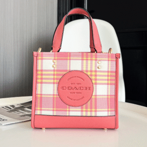 Coach's New Dempsey Series Small Tote Bag - Pink 98295