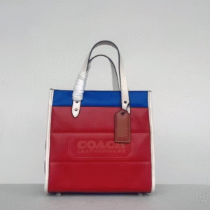 Coach Badge Field Tote Bag - Red 96845