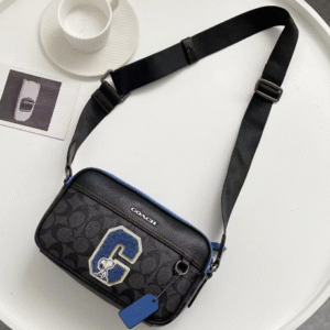 Coach Peanuts Graham Crossbody Bag - Black 28324