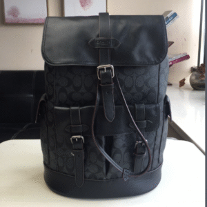 Coach's New Lace-up Men's Backpack - Black 44541