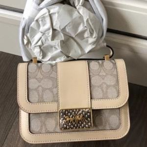 Coach Alie Series Small Handbag - Cream 52903