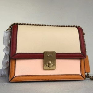 Coach Twist-lock Closure Hutton Handbag 29962