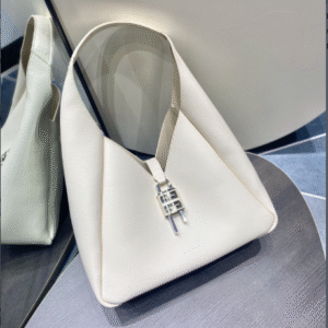 Givenchy G-hobo Medium Size Handbag - White 35533
