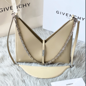 Givenchy V-shaped Cut Out Small Handbag - Cream 78360