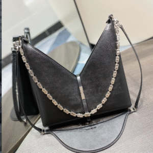 Givenchy Cut-out Chain Small Handbag - Black 67501