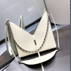 Givenchy Cut-out Chain Small Handbag - White 40166