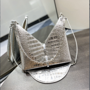 Givenchy Cut-out Chain Small Handbag - Silver 56604
