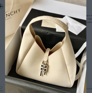 Givenchy G-hobo Handbag - Off White 43873