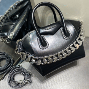 Givenchy Classic Antigona Motorcycle Small Bag - Black 14109