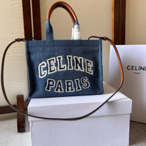 Celine Cabas Thais Small Triomphe Handbag 22789