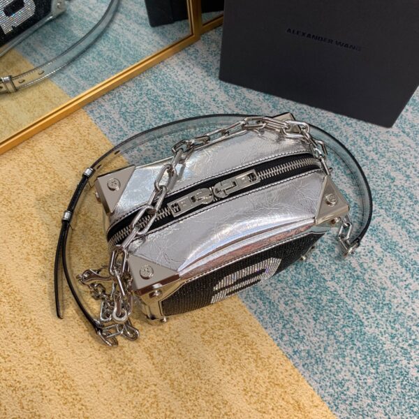 Alexander Wang Box Bag - Silver 89692 - Image 2