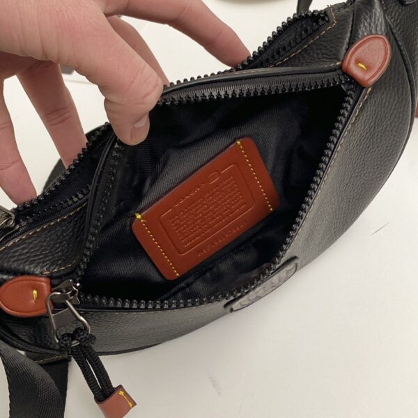 Coach Rivington Men's Waist Bag - Black 18091 - Image 2