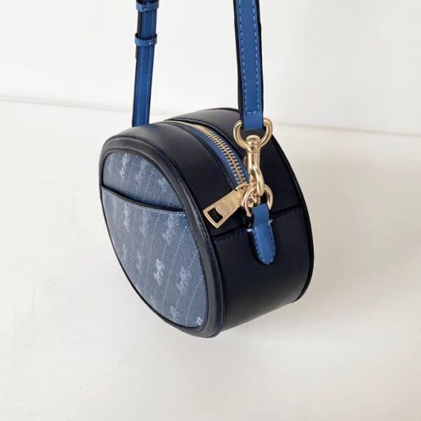 Coach Outlet Women's Bag Carriage Pattern Camera Bag - Blue 69530 - Image 5