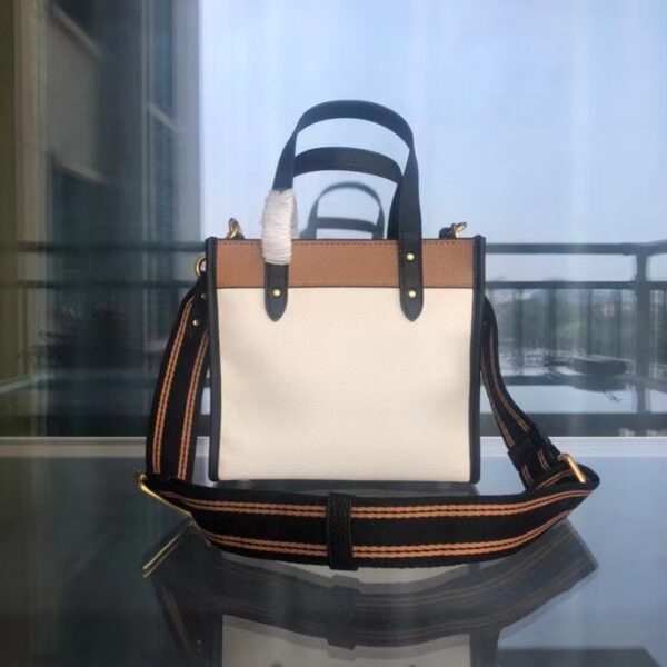 Coach Mini Pebbled Cowhide Tote Bag 15156 - Image 5