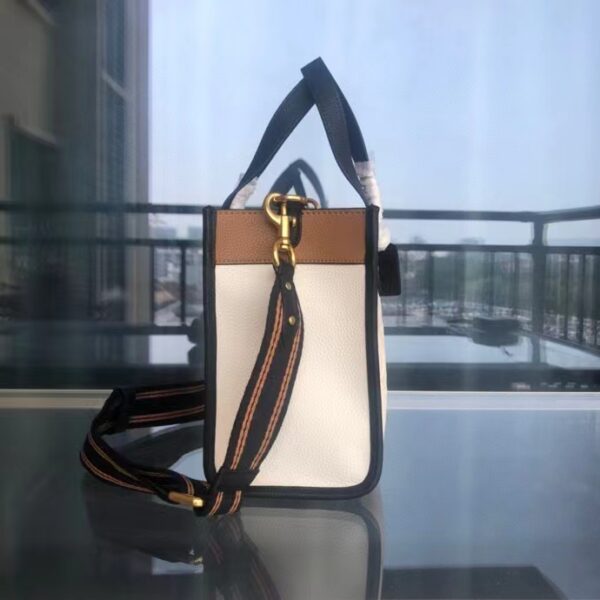 Coach Mini Pebbled Cowhide Tote Bag 15156 - Image 4