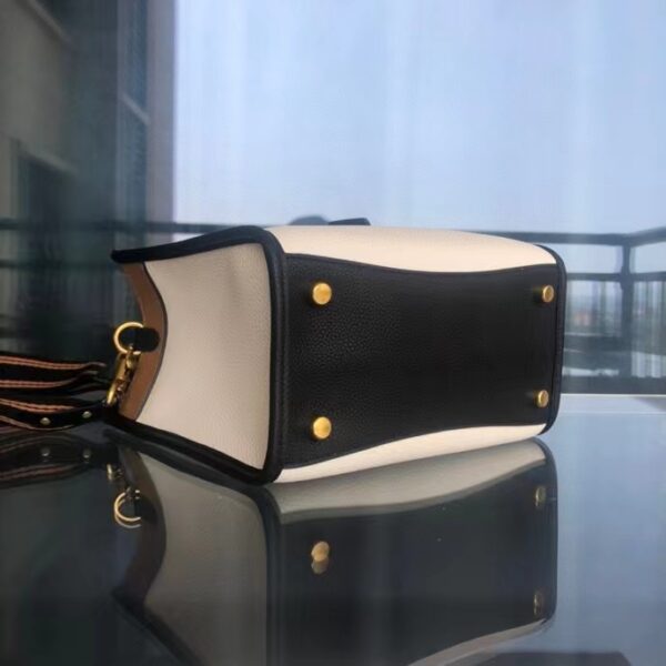 Coach Mini Pebbled Cowhide Tote Bag 15156 - Image 3
