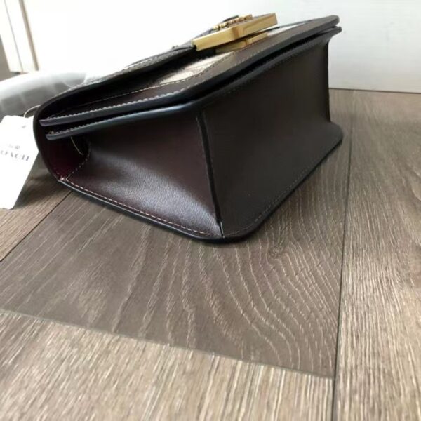 Coach Alie Series Small Handbag - Chocolate Brown 98541 - Image 2