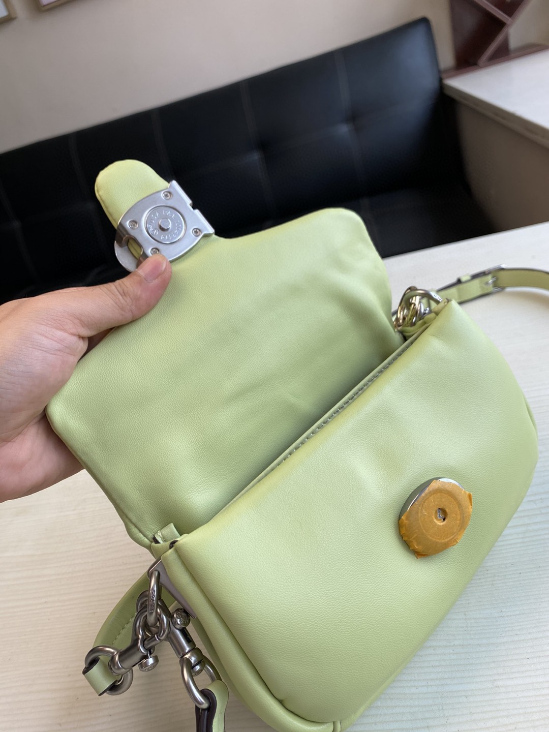 Coach Mini Pillow Fat Dionysian Cross-body Bag - Green 20213 - Image 3