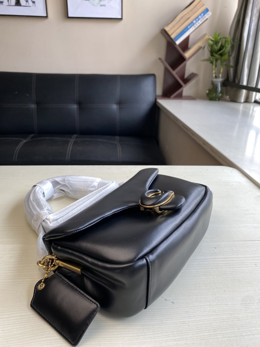 Coach Mini Pillow Fat Dionysian Cross-body Bag - Black 98390 - Image 3