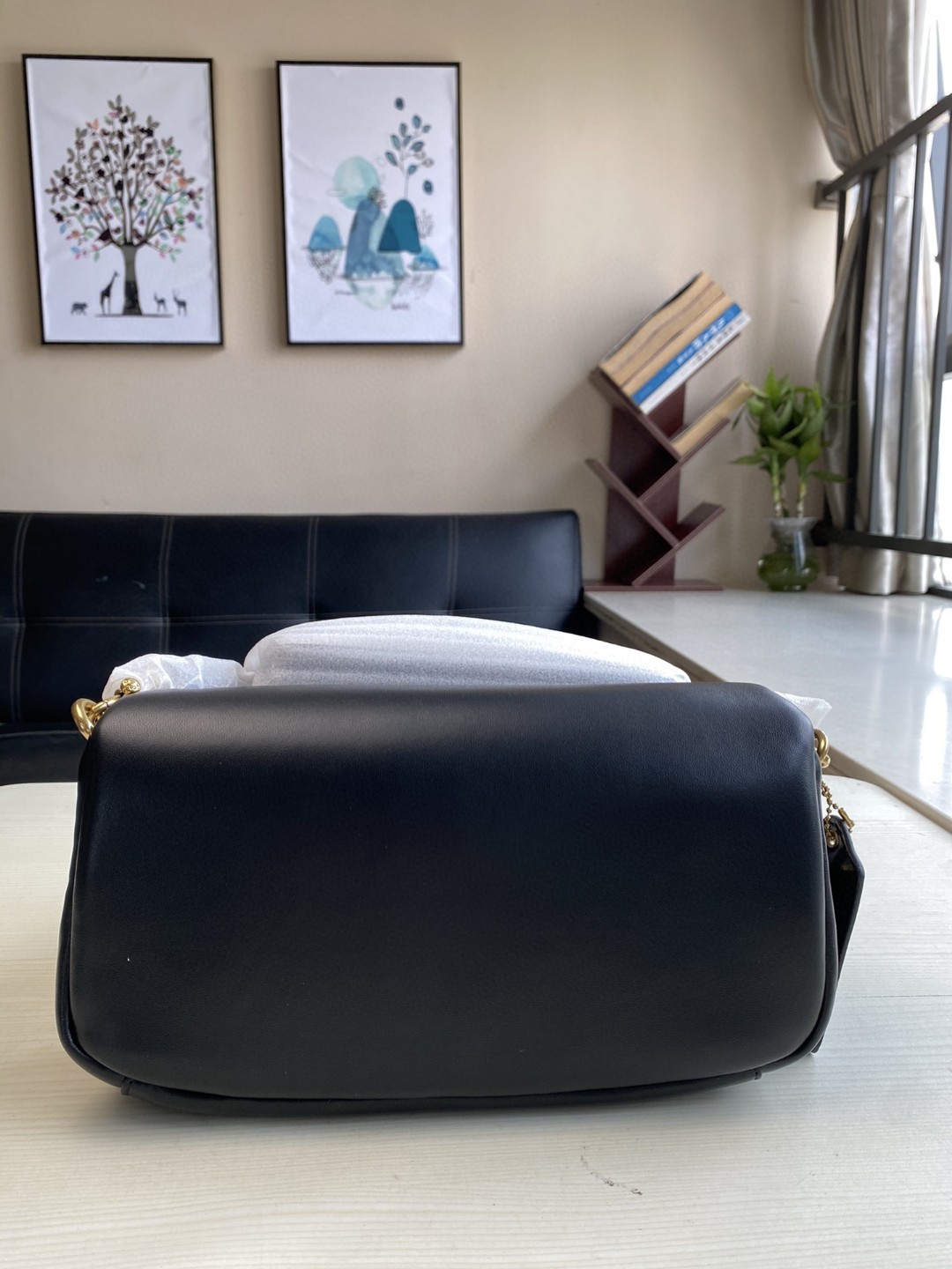 Coach Mini Pillow Fat Dionysian Cross-body Bag - Black 98390 - Image 2