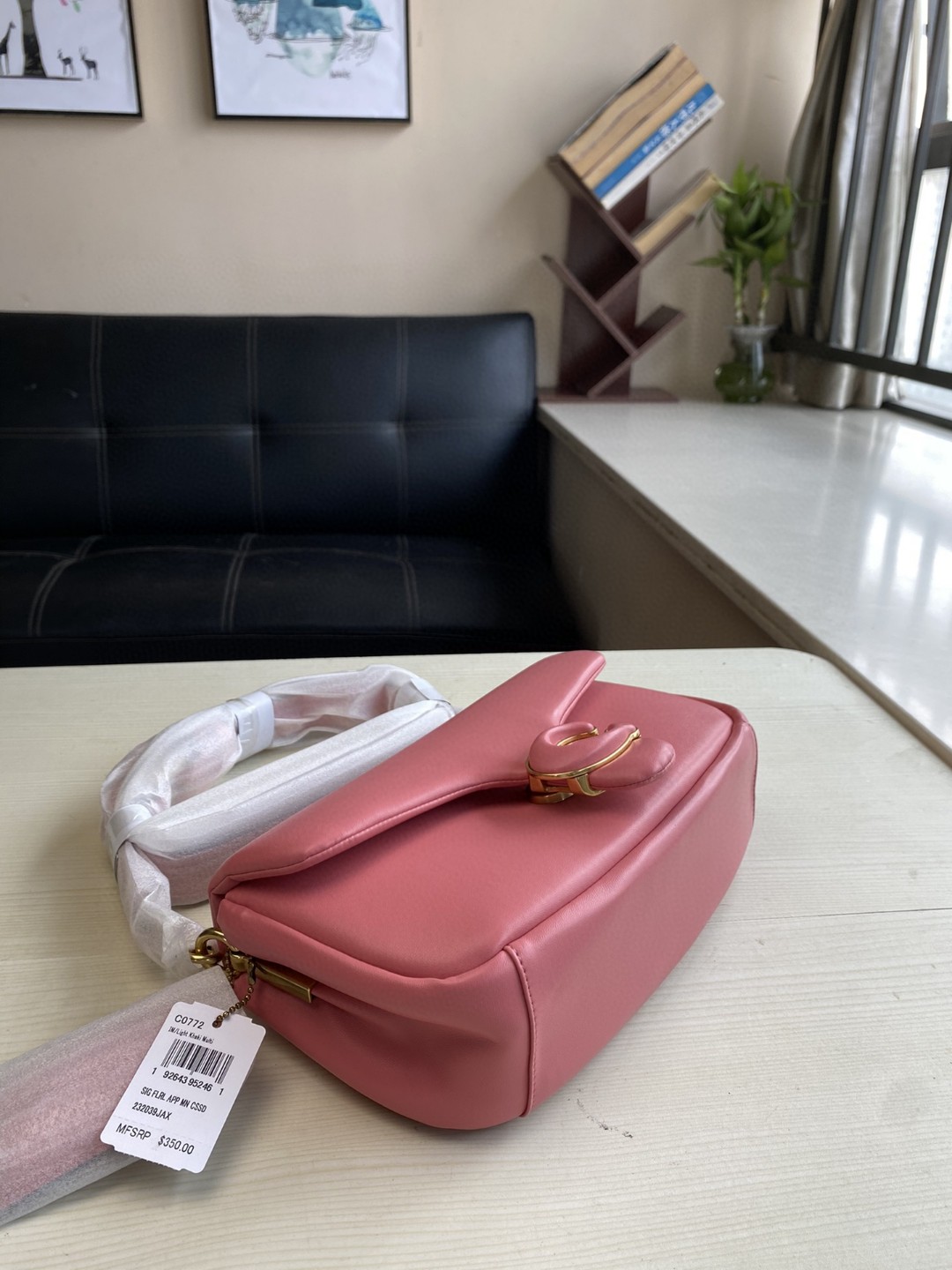 Coach Mini Pillow Fat Dionysian Cross-body Bag - Pink 52571 - Image 3