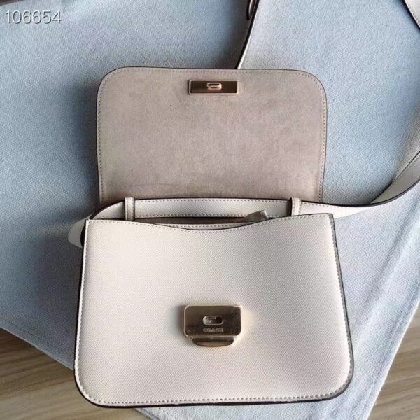 Coach Brynn Large Women's Shoulder Crossbody Bag - White 37478 - Image 3