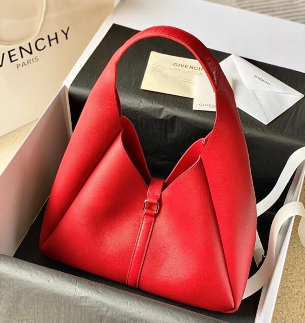 Givenchy G-hobo Handbag - Red 99966 - Image 5