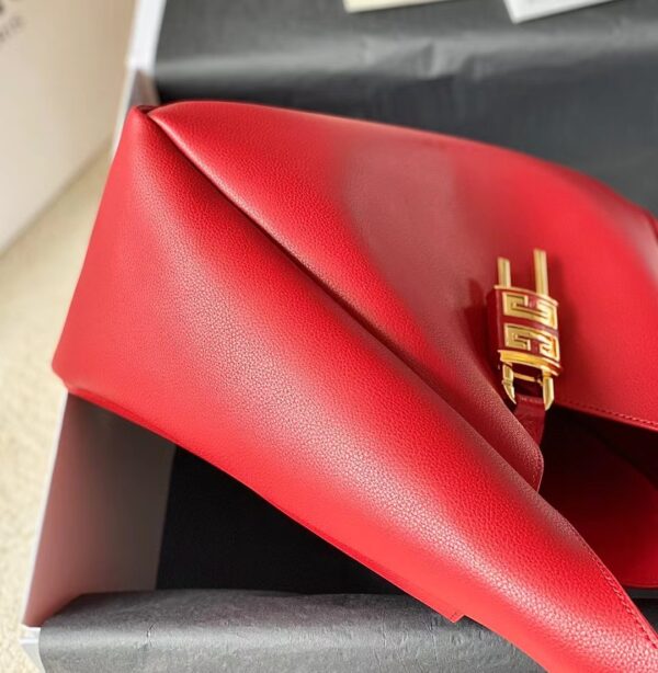 Givenchy G-hobo Handbag - Red 99966 - Image 4