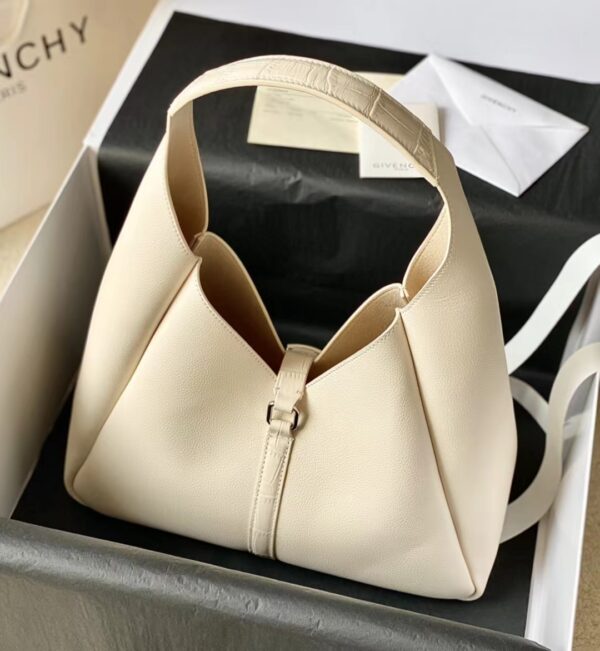 Givenchy G-hobo Handbag - Off White 43873 - Image 5