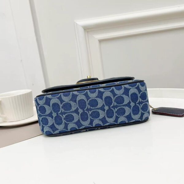 Coach Quilted Pillow Madison Small Shoulder Bag - Blue 23461 - Image 3