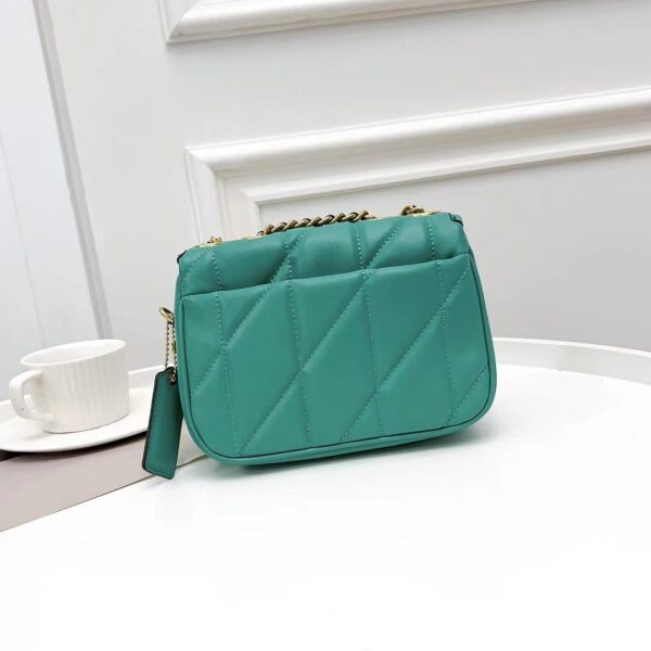 Coach Pillow Madison First-layer Armpit Crossbody Women's Bag - Green 52661 - Image 5