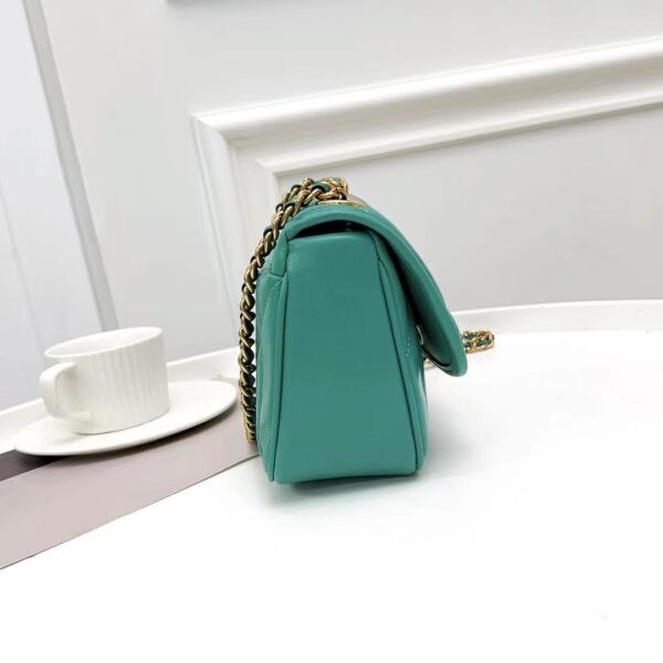Coach Pillow Madison First-layer Armpit Crossbody Women's Bag - Green 52661 - Image 4