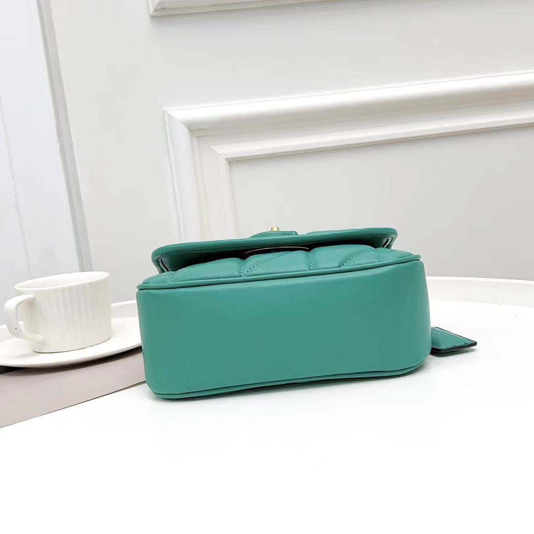 Coach Pillow Madison First-layer Armpit Crossbody Women's Bag - Green 52661 - Image 3
