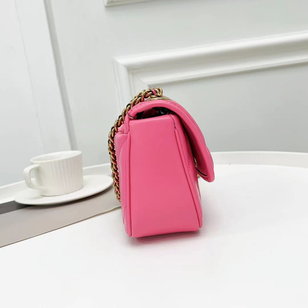 Coach Pillow Madison First-layer Armpit Crossbody Women's Bag - Dark Pink 76614 - Image 4