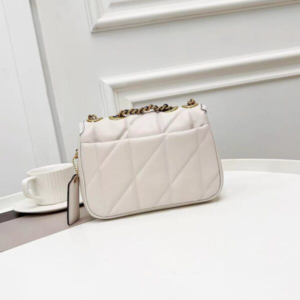 Coach Pillow Madison First-layer Armpit Crossbody Women's Bag - White 16803 - Image 5