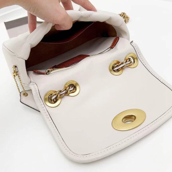 Coach Pillow Madison First-layer Armpit Crossbody Women's Bag - White 16803 - Image 2