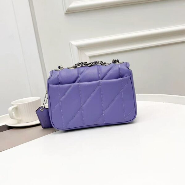Coach Pillow Madison First-layer Armpit Crossbody Women's Bag - Purple 59134 - Image 5