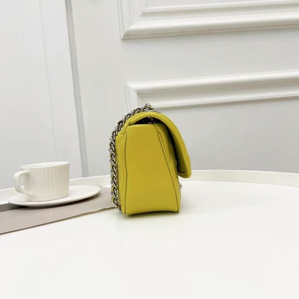 Coach Pillow Madison First-layer Armpit Crossbody Women's Bag - Yellow 89623 - Image 2