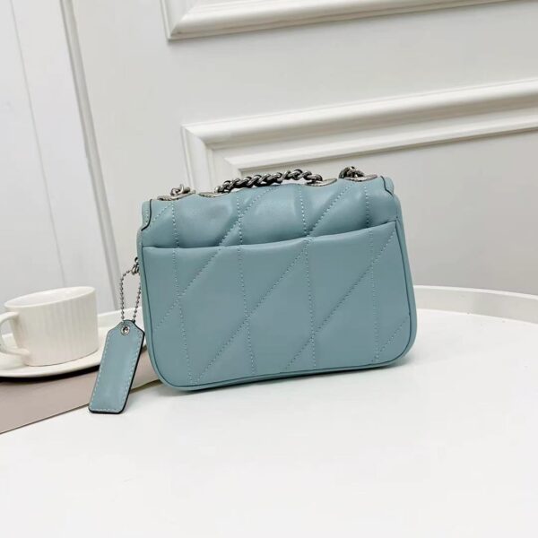 Coach Pillow Madison First-layer Armpit Crossbody Women's Bag - Blue 37337 - Image 5