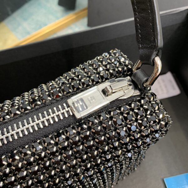 Alexander Wang Diamond Square Bag - Black 43225 - Image 4