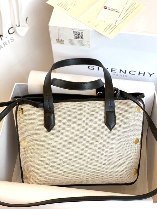 Givenchy  Bond Canvas Shopping Bag - Black 47852 - Image 5