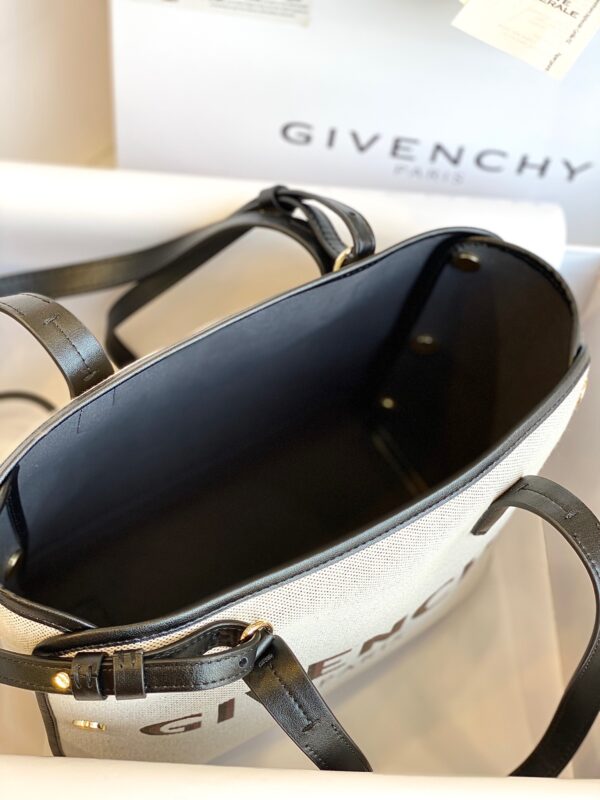 Givenchy  Bond Canvas Shopping Bag - Black 47852 - Image 2