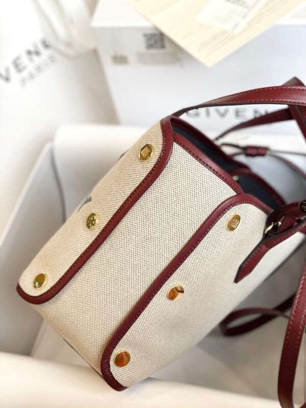 Givenchy  Bond Canvas Shopping Bag - Brown 73295 - Image 4